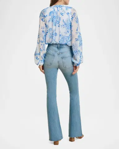 Favorite Daughter The Sincerely Yours Chiffon Blouse | Thumbnail 3 Favorite Daughter The Sincerely Yours Chiffon Blouse | Thumbnail 3