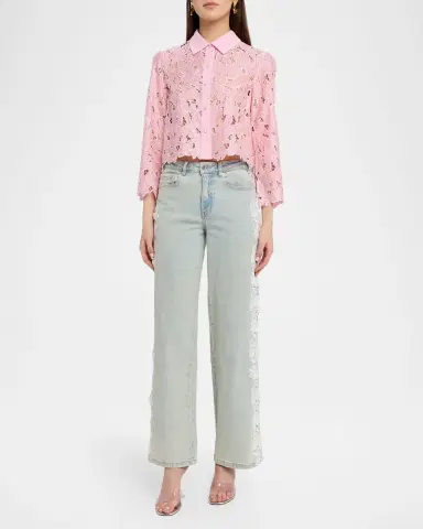 Generation Love Talsie Lace Embroidered Blouse | Thumbnail 2 Generation Love Talsie Lace Embroidered Blouse | Thumbnail 2