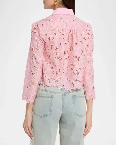 Generation Love Talsie Lace Embroidered Blouse | Thumbnail 3 Generation Love Talsie Lace Embroidered Blouse | Thumbnail 3