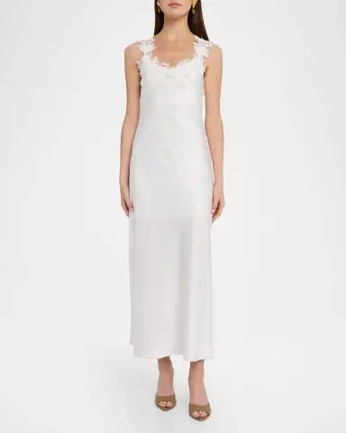 Generation Love Lala Satin Lace Slip Dress | Thumbnail 2