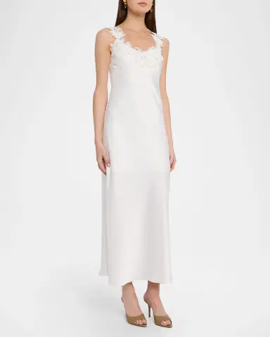 Generation Love Lala Satin Lace Slip Dress | Thumbnail 4