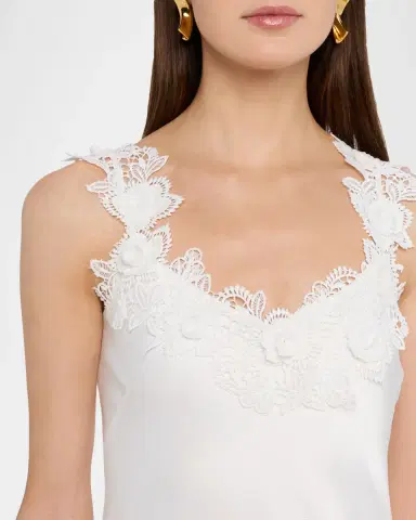 Generation Love Lala Satin Lace Slip Dress | Thumbnail 5