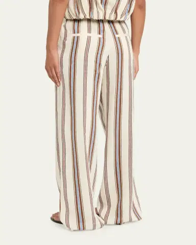 A.L.C. Tyler Stripe Linen Pants | Thumbnail 3 A.L.C. Tyler Stripe Linen Pants | Thumbnail 3
