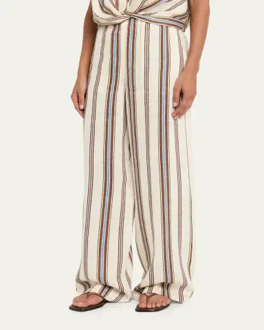 A.L.C. Tyler Stripe Linen Pants | Thumbnail 4 A.L.C. Tyler Stripe Linen Pants | Thumbnail 4
