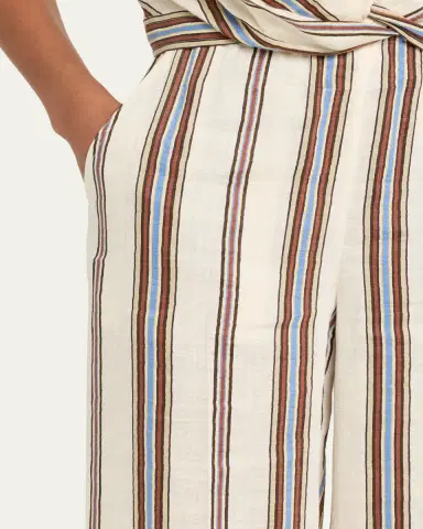 A.L.C. Tyler Stripe Linen Pants | Thumbnail 5 A.L.C. Tyler Stripe Linen Pants | Thumbnail 5