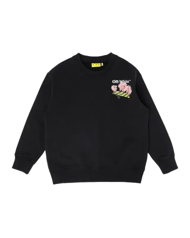 Girl 's Daisy Tape Crewneck Sweatshirt, Size 4-12
