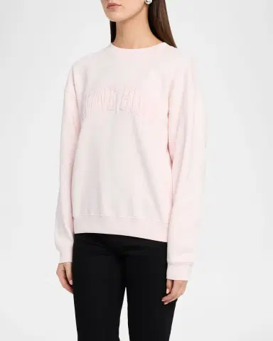 ANINE BING Spencer Logo Sweatshirt | Thumbnail 4