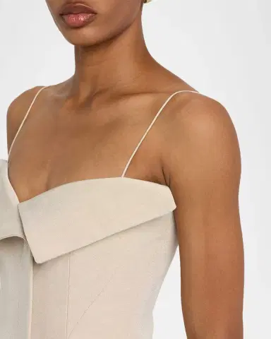 FForme Eilwen Tailored Linen-Blend Sleeveless Top | Thumbnail 4 FForme Eilwen Tailored Linen-Blend Sleeveless Top | Thumbnail 4