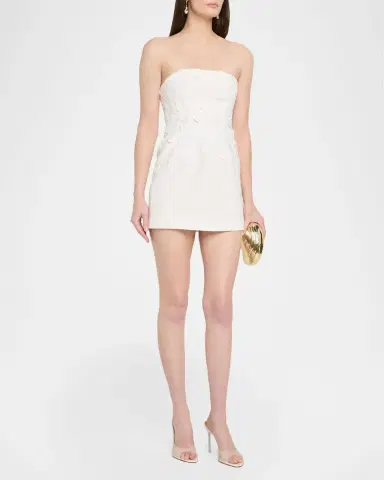Significant Other Idette Strapless Mini Dress | Thumbnail 4 Significant Other Idette Strapless Mini Dress | Thumbnail 4