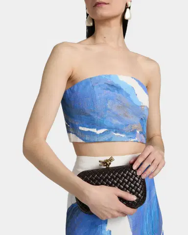 Significant Other Rumi Strapless Floral Crop Top | Thumbnail 5
