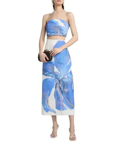 Significant Other Rumi Floral Midi-Skirt | Thumbnail 1 Significant Other Rumi Floral Midi-Skirt | Thumbnail 1