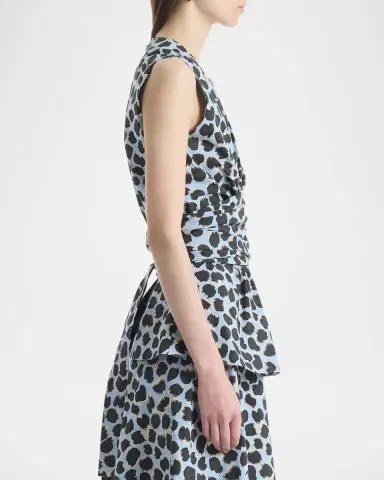 Altuzarra Tizzy Sleeveless Gathered Top | Thumbnail 6
