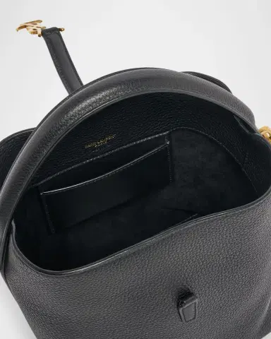 Saint Laurent Le 37 YSL Leather Bucket Bag | Thumbnail 3