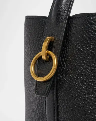 Saint Laurent Le 37 YSL Leather Bucket Bag | Thumbnail 5
