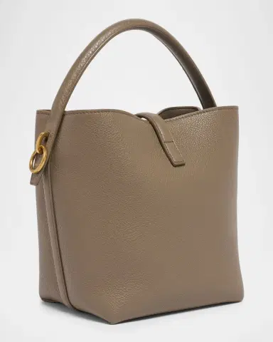 Saint Laurent Le 37 YSL Leather Bucket Bag | Thumbnail 7