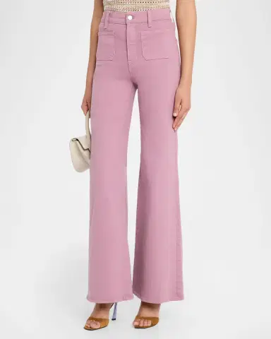 Veronica Beard Joplin High-Rise Flare Jeans | Thumbnail 4