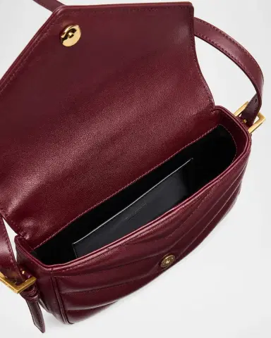 Saint Laurent Toy Loulou YSL Quilted Leather Crossbody Bag | Thumbnail 8 Saint Laurent Toy Loulou YSL Quilted Leather Crossbody Bag | Thumbnail 8
