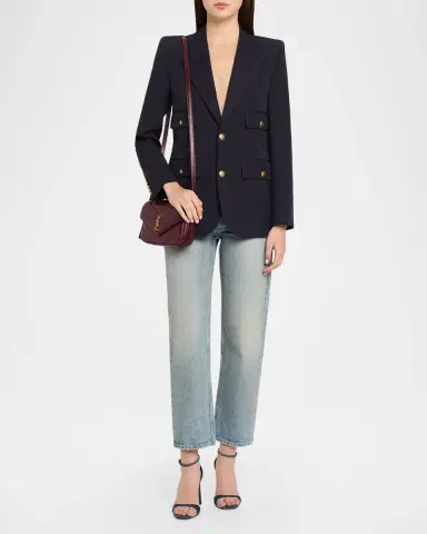 Saint Laurent Toy Loulou YSL Quilted Leather Crossbody Bag | Thumbnail 9 Saint Laurent Toy Loulou YSL Quilted Leather Crossbody Bag | Thumbnail 9