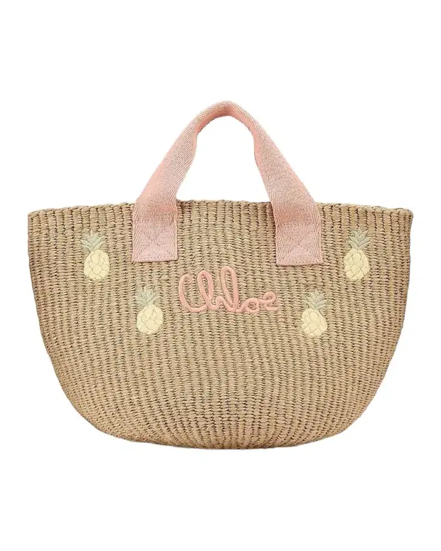 Girl 's Logo-Embroidered Tote Bag