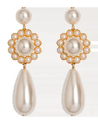 Jennifer Behr Caretta Drop Earrings | Thumbnail 2