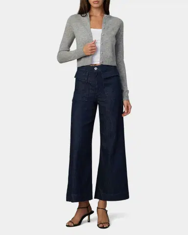 Joe's Jeans The Irina High-Rise Wide-Leg Ankle Jeans | Thumbnail 2 Joe's Jeans The Irina High-Rise Wide-Leg Ankle Jeans | Thumbnail 2