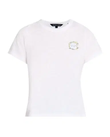 Veronica Beard Carl Embroidered Crewneck T-Shirt | Thumbnail 1