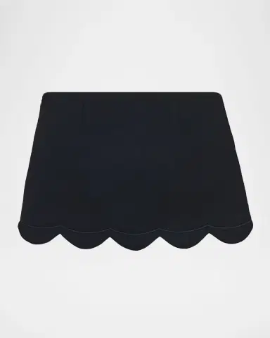 Marc Jacobs Scalloped Daisy Wool Mini Skirt | Thumbnail 7