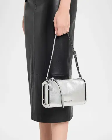 Marc Jacobs Scene Small Metallic Leather Shoulder Bag | Thumbnail 2 Marc Jacobs Scene Small Metallic Leather Shoulder Bag | Thumbnail 2