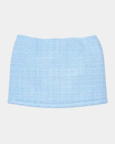 Marc Jacobs Pop J Marc Metallic Tweed Mini Skirt | Thumbnail 7