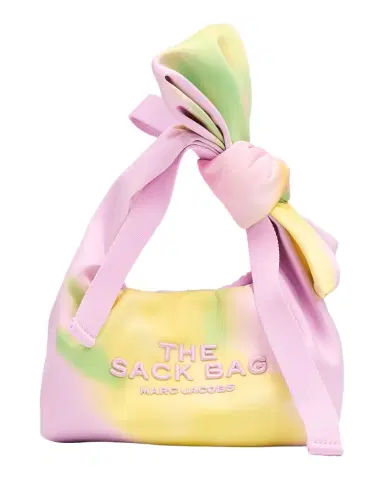 Marc Jacobs The Blurred Floral Satin Mini Bow Sack Bag | Thumbnail 1