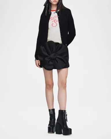 Marc Jacobs Scalloped Daisy Crewneck Cardigan | Thumbnail 2 Marc Jacobs Scalloped Daisy Crewneck Cardigan | Thumbnail 2