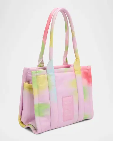 Marc Jacobs The Blurred Floral Medium Puffy Nylon Tote Bag | Thumbnail 3