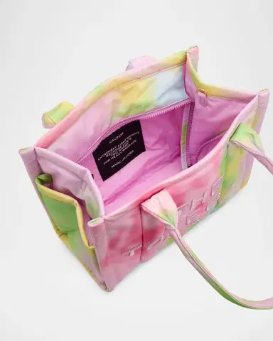 Marc Jacobs The Blurred Floral Medium Puffy Nylon Tote Bag | Thumbnail 4