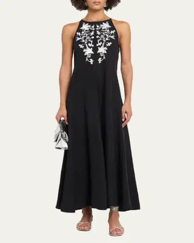 Kobi Halperin Regina Embroidered Maxi Dress | Thumbnail 2