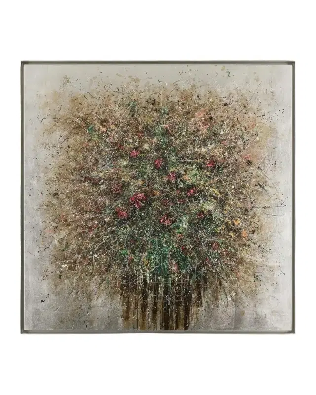 John-Richard Collection "Quiet Resilience" Framed Original Painting by Teng Fei