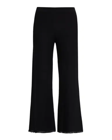 Kobi Halperin Valley Fringe-Hem Pique Knit Pants | Thumbnail 1 Kobi Halperin Valley Fringe-Hem Pique Knit Pants | Thumbnail 1
