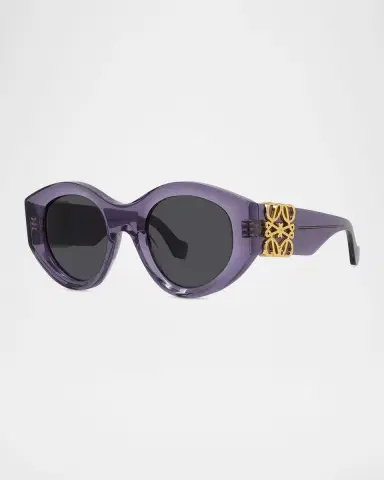 Loewe Anagram Round Sunglasses | Thumbnail 2 Loewe Anagram Round Sunglasses | Thumbnail 2