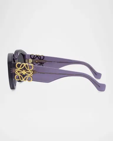 Loewe Anagram Round Sunglasses | Thumbnail 3 Loewe Anagram Round Sunglasses | Thumbnail 3