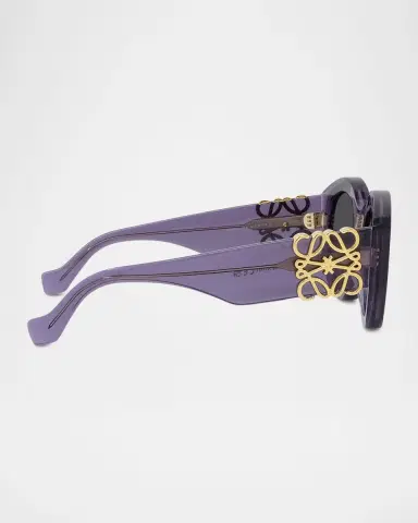Loewe Anagram Round Sunglasses | Thumbnail 6 Loewe Anagram Round Sunglasses | Thumbnail 6