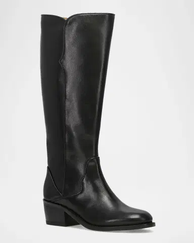 Frye Carson 2 Piping Tall Leather Boots | Thumbnail 2
