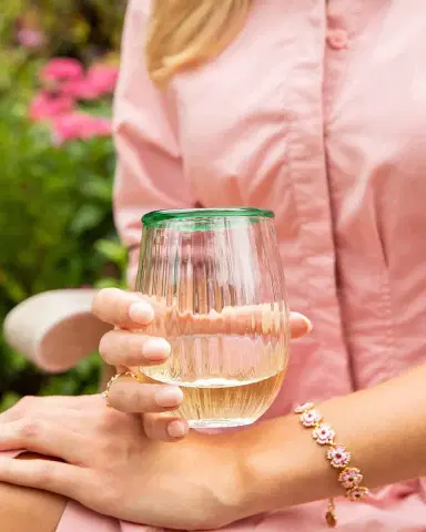 Juliska Nell Stemless Wine Glass, 15 oz. | Thumbnail 3