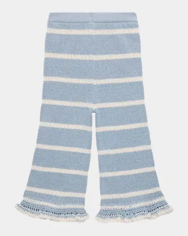 Zimmermann Girl's Indra Striped Knit Pants | Thumbnail 2 Zimmermann Girl's Indra Striped Knit Pants | Thumbnail 2