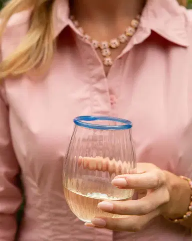 Juliska Nell Stemless Wine Glass, 15 oz. | Thumbnail 3