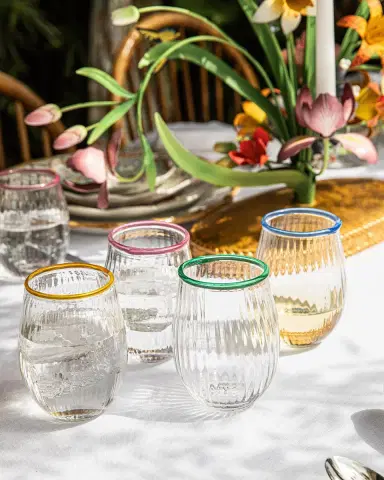 Juliska Nell Stemless Wine Glass, 15 oz. | Thumbnail 6