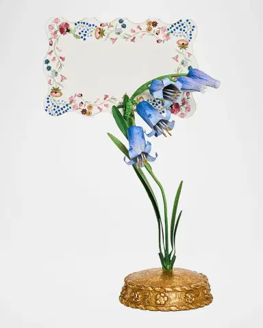 Juliska Meadow Walk Bluebell Place Card Holder | Thumbnail 2