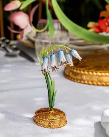 Juliska Meadow Walk Bluebell Place Card Holder | Thumbnail 4