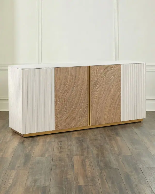 John-Richard Collection x Carol Benson-Cobb Province 4-Door Credenza