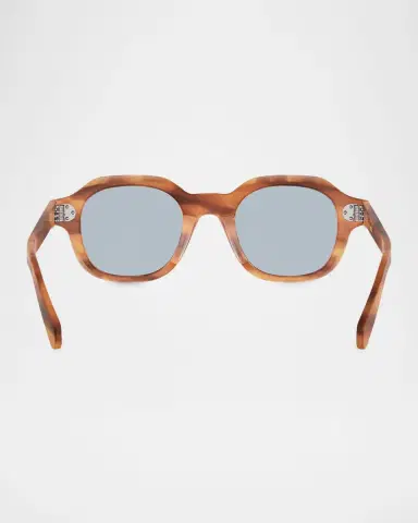 Celine Men's 3 Dots Acetate Round Sunglasses | Thumbnail 5 Celine Men's 3 Dots Acetate Round Sunglasses | Thumbnail 5