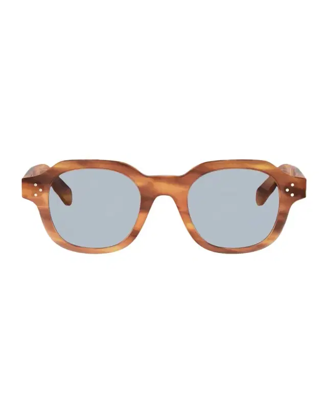 CELINE Men 's Celine 3 Dots Acetate Round Sunglasses