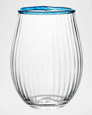 Juliska Nell Assorted 15 oz. Stemless Wine Glasses, Set of 4 | Thumbnail 5